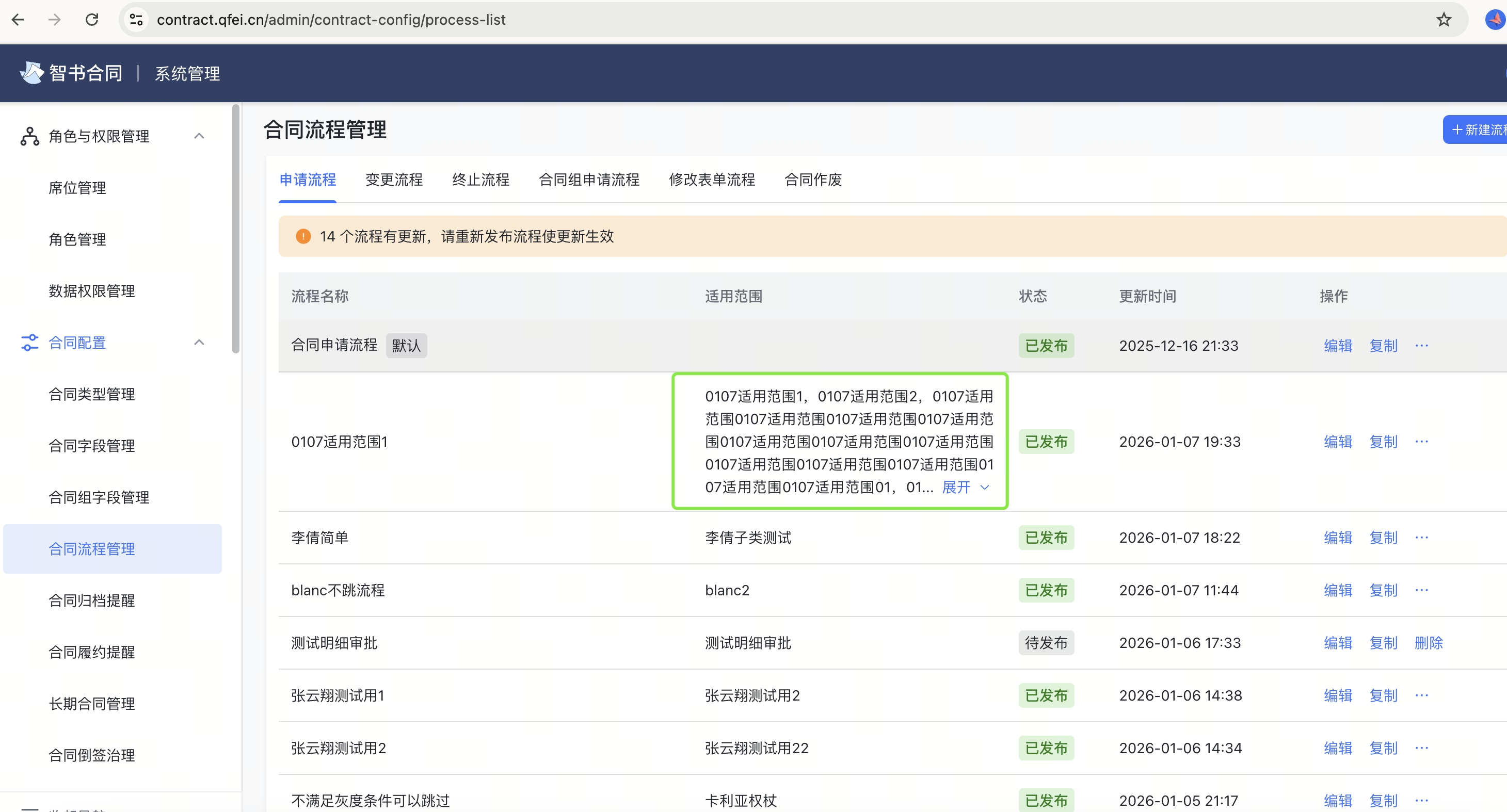 后台流程管理收起截图